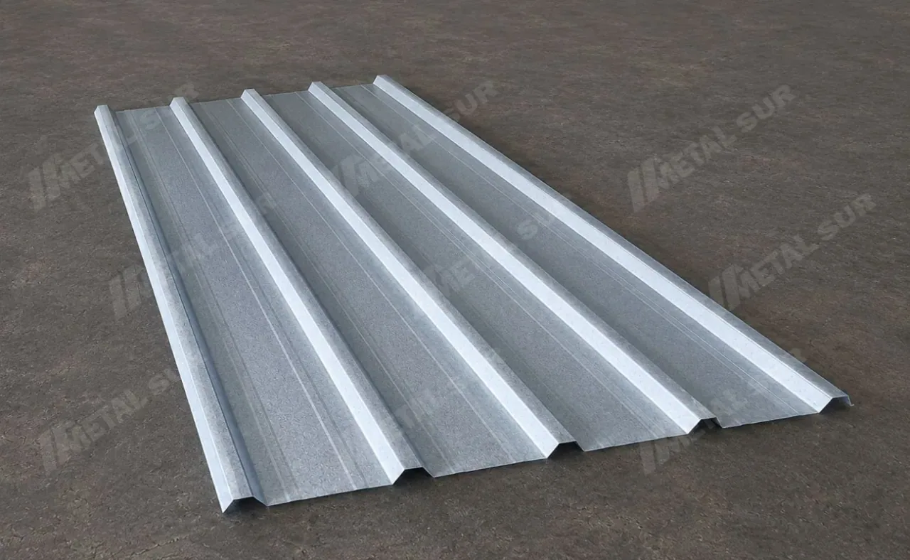 Fabricación de perfiles de Aluzinc TR5 en Metal Sur Arequipa