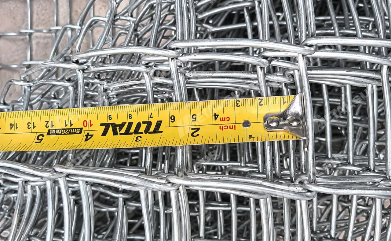 Malla Olímpica Galvanizada fabricada por Metal Sur